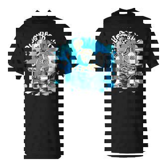 Doing Dad Shit Skeleton Toilet Father's Day T-Shirt - Monsterry