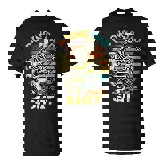 Doing Dad Shit Dad Joke Skeleton Dad Dad Father's Day T-Shirt | Mazezy