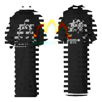 Dolomitas Tre Cime Di Lavaredo Dolomiti Retro Cooles Wander Camiseta unisex - Regaloses