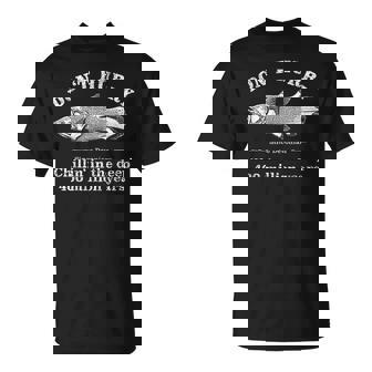 Don't Hurry Chillin' 日本製シーラカンス魚 Tシャツ - Kawaiitshirt