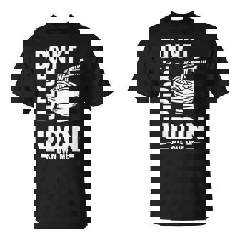 Don't Judge Me うどん Know Me おもしろ 日本食品 みそ麺 Tシャツ - Kawaiitshirt