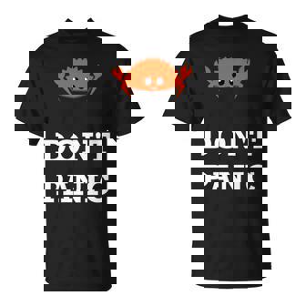 Don't Panic Rustacean Ferris The Crab Rustプログラミング 長袖tシャツ Tシャツ - Kawaiitshirt