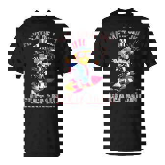 Donald Trump Patriotic Firework Make 4Th Of July Great Again T-Shirt - Monsterry