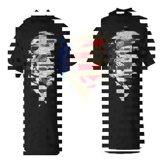 Donald Trump Portrait T-Shirt - Monsterry