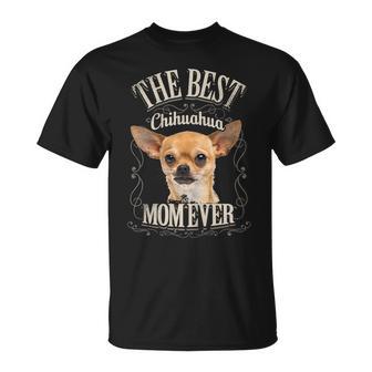 Donna Best Chihuahua Mom Ever Chihuahuaintage Regalos Donne Maglietta - Novitaregali