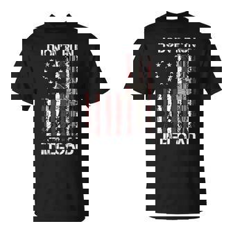 I Don't Run I Reload Gun Flag On Back T-Shirt | Mazezy