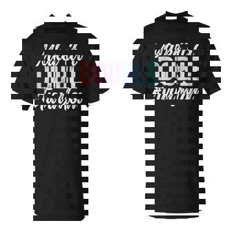 Make It A Double Twin Mom Of Twins Twin Mama Of Twins T-Shirt - Monsterry