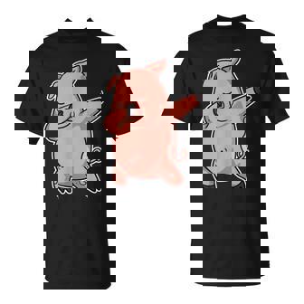 Drôle Dabbing Pig Cadeau Cochon Dab Porc T-Shirt - Cadeauxyz