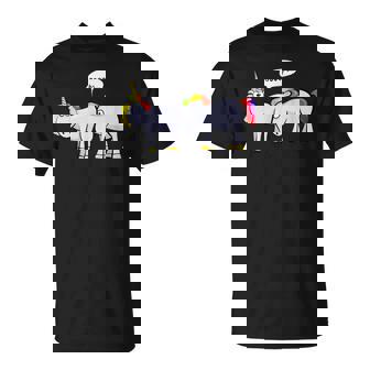 Drôle Licorne Enfoncée Dans Le Cul T-Shirt - Cadeauxyz