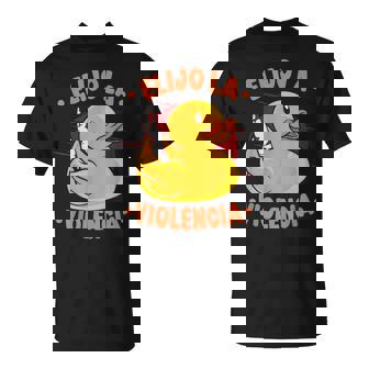 Duckie Amante Del Pato Elijo Laiolencia Pato De Goma Camiseta unisex - Regaloses