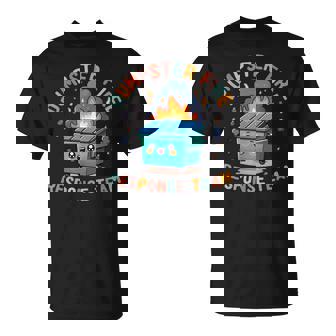Dumpster Fire Response Team Chaos Meme Kawaii Employee T-Shirt - Monsterry