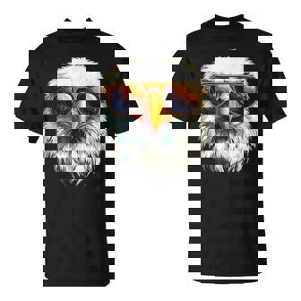 Eagle Sunglasses Graphic T-Shirt - Monsterry