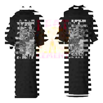 I Eat Cement Cat Meme Internet Memes Memes Gen-Z T-Shirt | Seseable FR