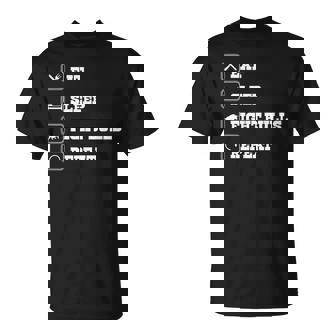 Eatleep Fight Bulls Repeat Bullsシリーズ ロデオクラウン Tシャツ - Kawaiitshirt