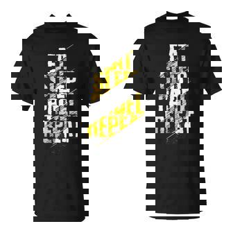 Eatleep Padel Repeatcritta Paddle Tennispiritosa Maglietta - Novitaregali