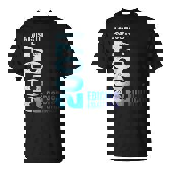 Edición Limitada Agosto 2007 Retro 2007 Año 2007Intage Camiseta unisex - Regaloses