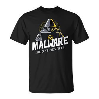 El Malware Noon Bolígrafos Informáticos Computadora Geek Hackers Camiseta unisex - Regaloses