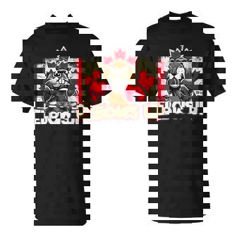 Elbows Up Canada カナダのカウンター関税 ビーバーボクシング Tシャツ - Kawaiitshirt