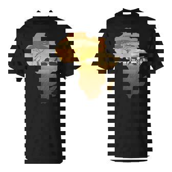 Elefantes Del Continente Africano Para Hombres Es Y Niños Camiseta unisex - Regaloses