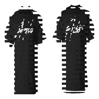 Elegant Handwritten Font Andor Calligraphy Tシャツ - Kawaiitshirt