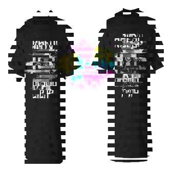 Élevéur La Cassette De Musique Rap Rétro De Hip Hop T-Shirt - Cadeauxyz