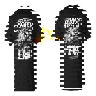 En Chantier Je M'appelle Teuse Cadeau Blague Chantier Humour T-Shirt - Cadeauxyz