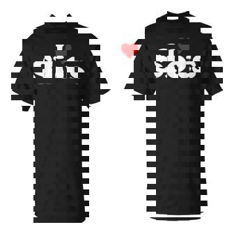 Me Encanta El Corazón Tragamonedas Máquinas Casinos Juegos Camiseta unisex - Regaloses