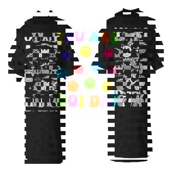 You Are Enough Christian Bible Dot Day Colorful Polka Dot T-Shirt | Mazezy