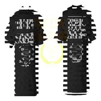 The Epic Sagas Odysseus Musical T-Shirt | Mazezy