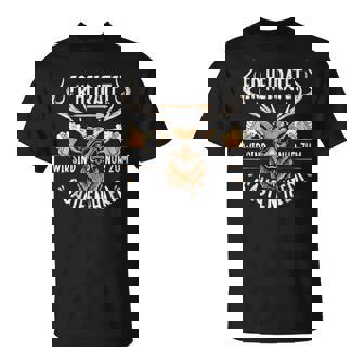 Er Heiratet Wirind Nur Zumaufen Hier Jga Party Poltern T-Shirt - Geschenkecke