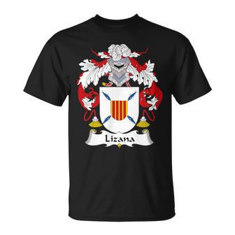 Escudo De Armas Lizana Escudo De La Familia Camiseta unisex - Regaloses