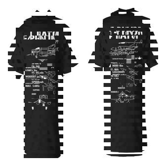 F-4 ファントム 戦闘機 ジェット仕様 軍用飛行機 F4 ファントム Tシャツ - Kawaiitshirt