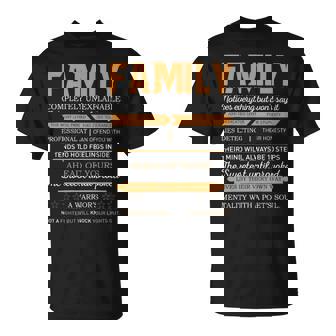 Family Completely Unexplainable Notices Everything But Won’T Say It Name T-Shirt | Seseable CA