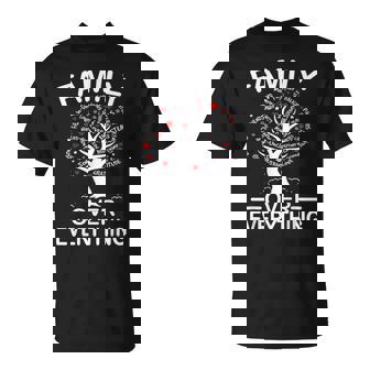 Family Over Everything Matching Family Reunion Party 2025 T-Shirt - Monsterry