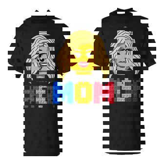 Family Mom Master Builder Building Bricks Blocks T-Shirt - Thegiftio UK