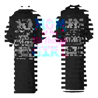 Family Party Decorations Mom Of The Birthday Girl T-Shirt - Thegiftio