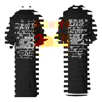 Family Thanksgiving 2025 Thanksgiving Crew Turkey Matching T-Shirt | Mazezy