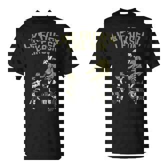 Like Father Son Dirt Bike Matching Motocross Boys Men T-Shirt - Monsterry