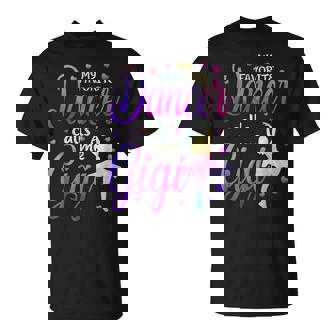 My Favorite Dancer Calls Me Gigi Dance Grandma Grand Tie Dye T-Shirt - Monsterry