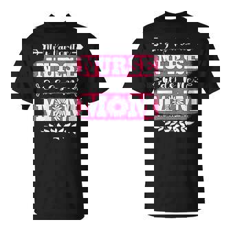 My Favorite Nurse Calls Me Mom Mother's Day T-Shirt | Mazezy
