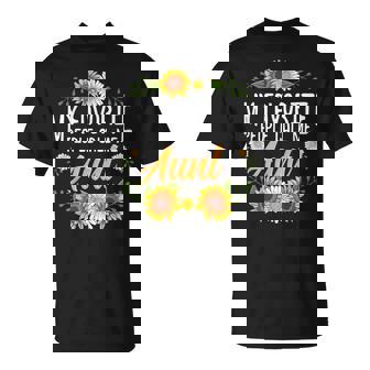 My Favorite People Call Me Aunt T-Shirt - Monsterry