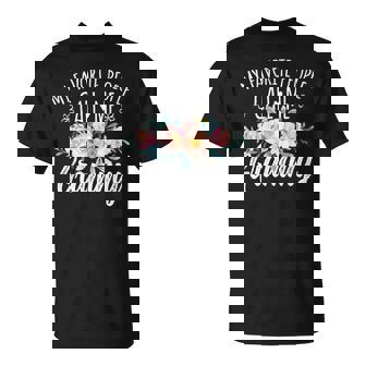 My Favorite People Call Me Grammy Floral Birthday Grammy T-Shirt - Monsterry