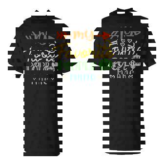 My Favorite People Call Me Mamo Mother's Day T-Shirt | Mazezy