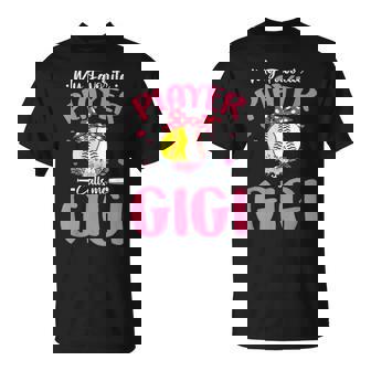 My Favorite Player Calls Me Gigi Softball Baseball T-Shirt - Thegiftio UK