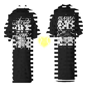 My Favorite Player Calls Me Mom Tennis Mommy Mama T-Shirt - Thegiftio UK