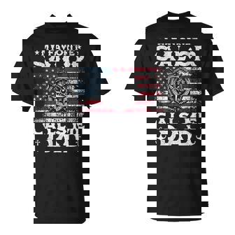 My Favorite Sailor Calls Me Dad Proud Dad Of A Sailor T-Shirt | Seseable CA