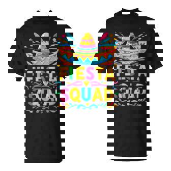 Fiesta Squad Family Matching Cinco De Mayo T-Shirt | Mazezy