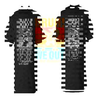 Fifth Graders Dabbing Boy Bruh We Out 5Th Graders Students T-Shirt - Monsterry