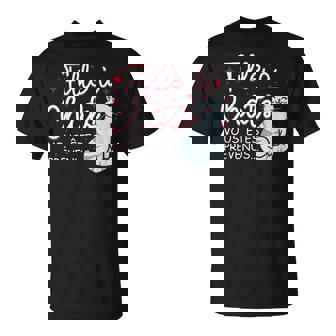 Fille À Chatsous Êtes Prévenus Chat Humour T-Shirt - Cadeauxyz