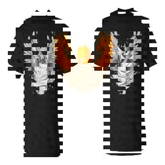 Firebird Reborn Rejuvenation 神話の鳥 アートワーク フェニックス Tシャツ - Kawaiitshirt